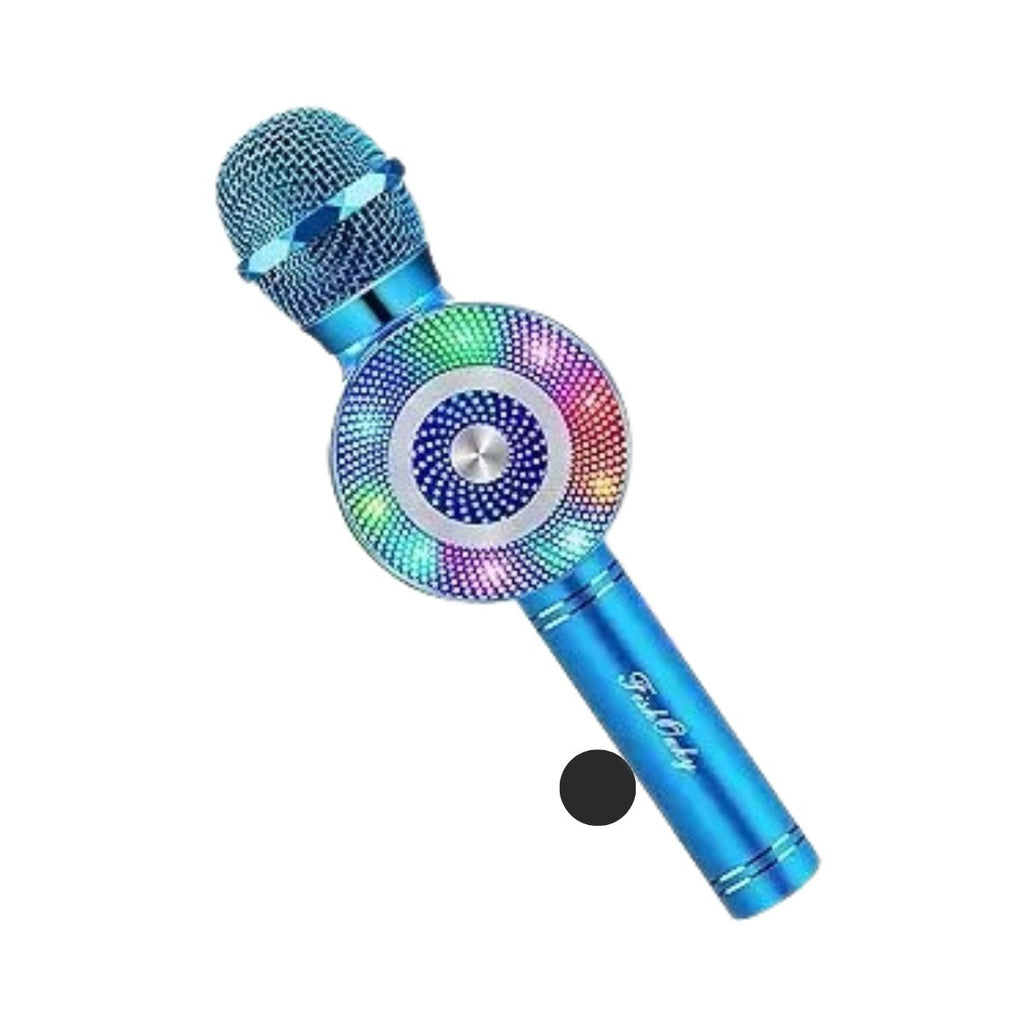 Micrófono karaoke con luces LED