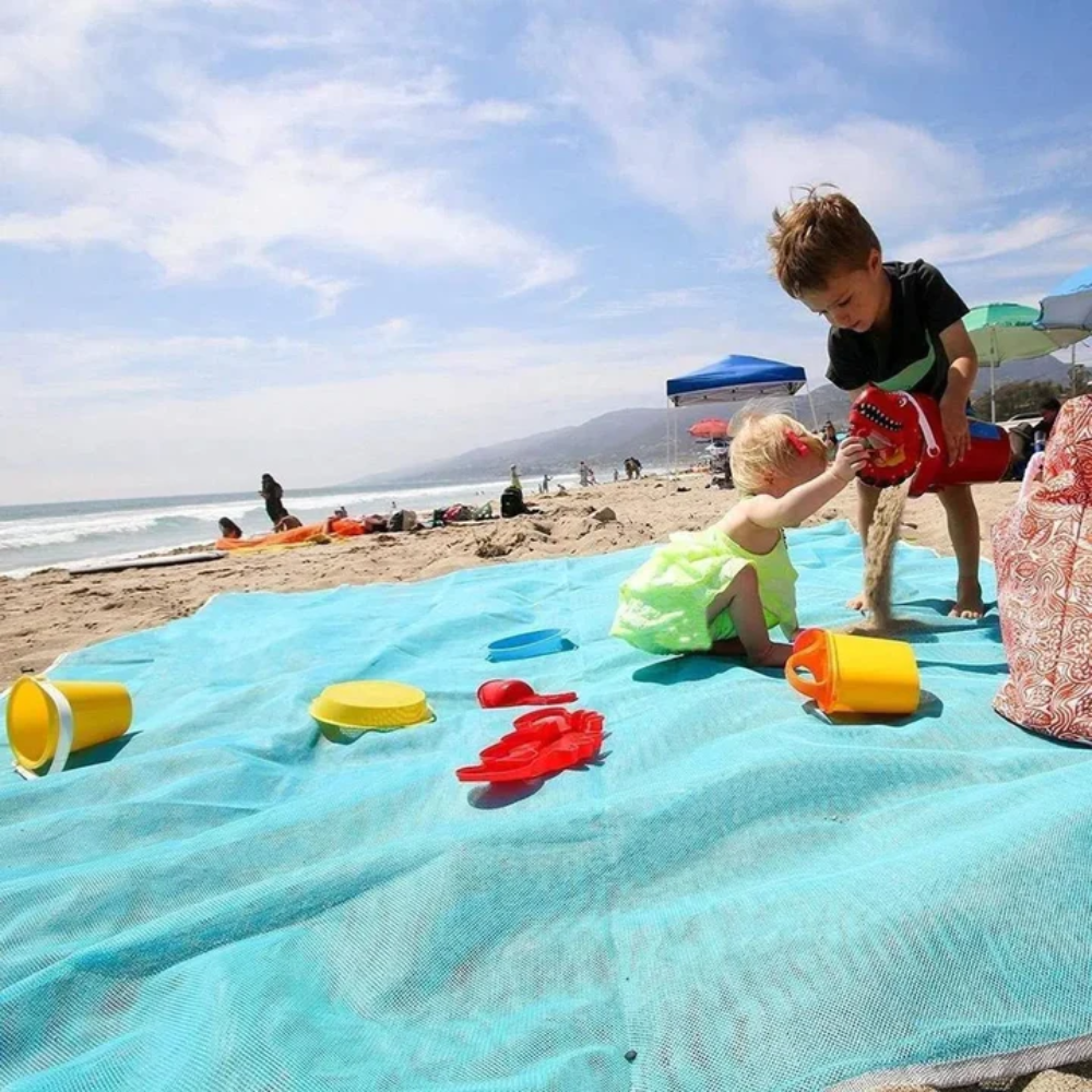 Manta anti arena para playa