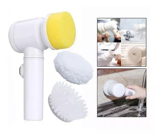 Cepillo de limpieza eléctrico con cabezales