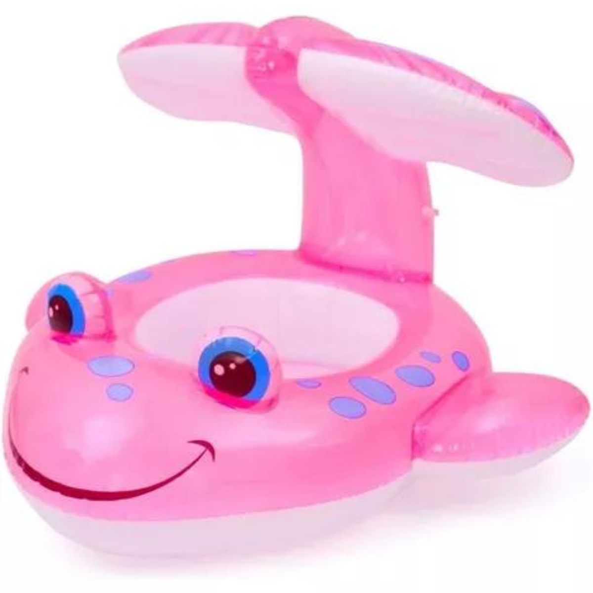 Flotador ballena con techo