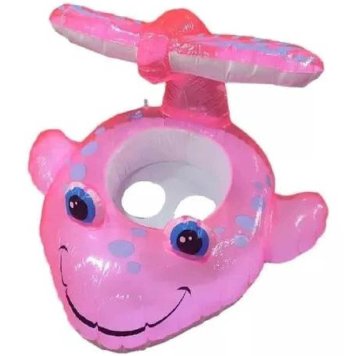 Flotador ballena rosado