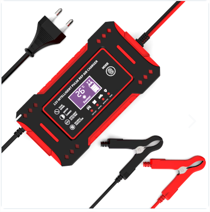 Cargador inteligente de batería 12V para auto y moto