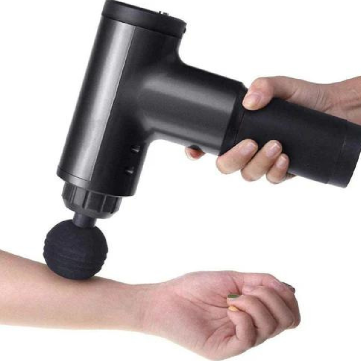Pistola de masaje recargable con estuche