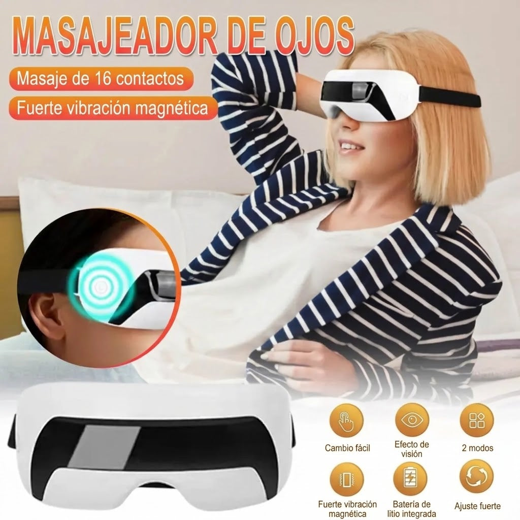 Funciones del masajeador de ojos