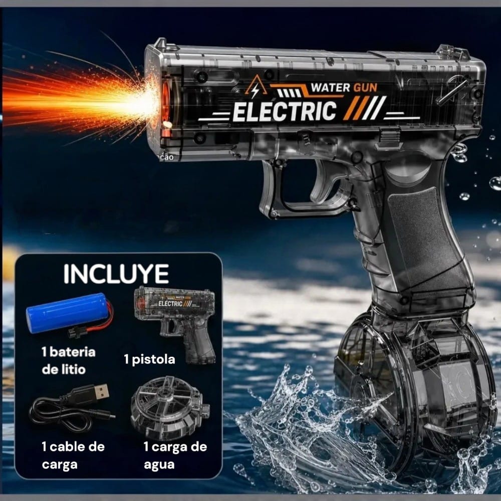 Pistola de agua eléctrica