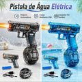 Pistola de agua eléctrica automática con luces
