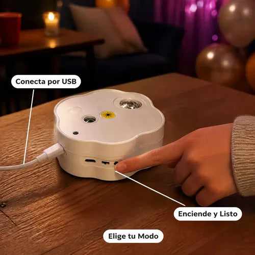 Proyector Láser de Fiesta con Control Remoto