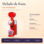 Máquina de helados de fruta