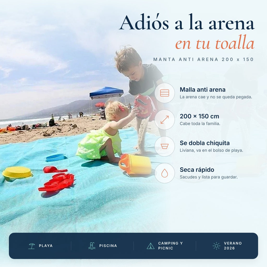 Manta anti arena 200 x 150