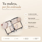 Organizador de maleta 9 piezas